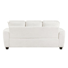Zander White Sofa - Ornate Home