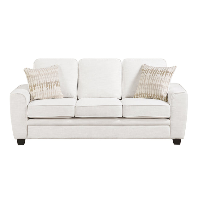 Zander White Sofa - Ornate Home