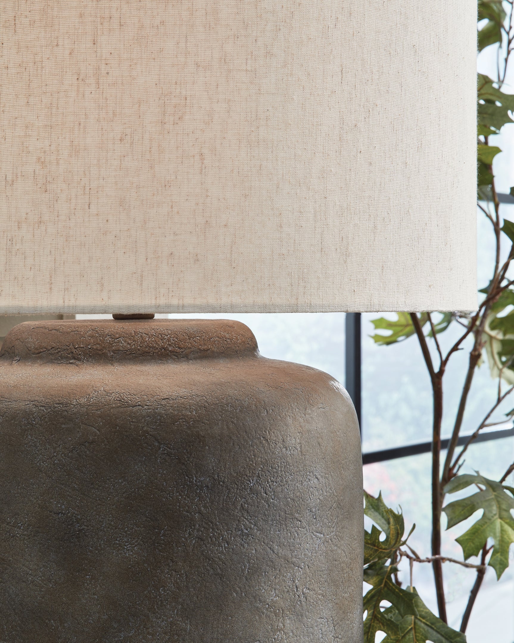 Zandophen Antique Gray Table Lamp (Online Special Price) - Ornate Home