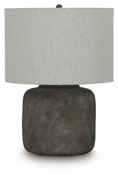 Zandophen Antique Gray Table Lamp - Ornate Home