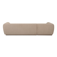 Zandro Beige Left Sectional - Ornate Home