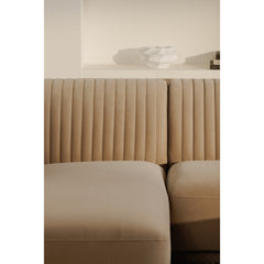 Zandro Beige Left Sectional - Ornate Home