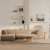 Zandro Beige Left Sectional - Ornate Home