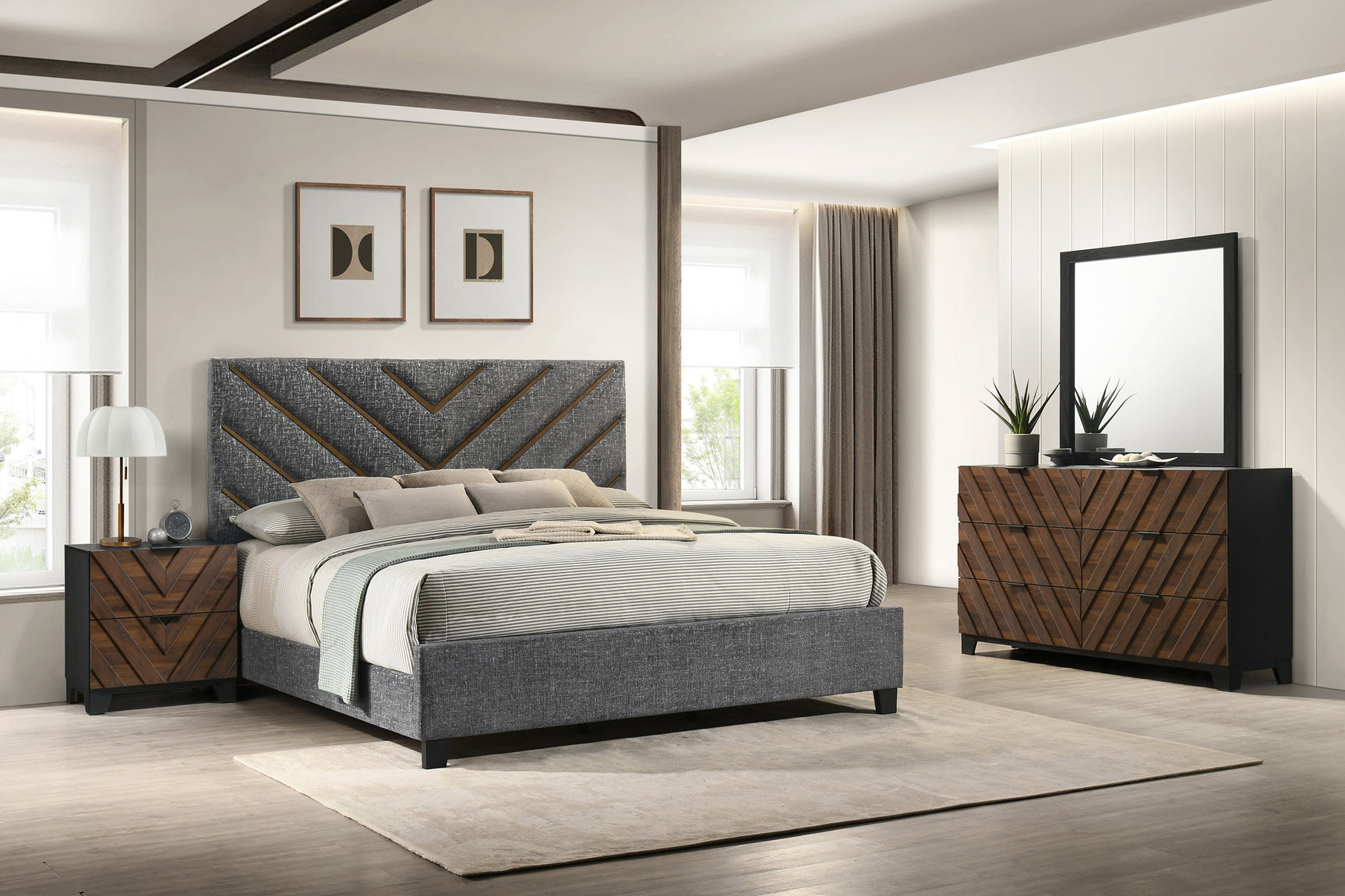 Zane Brown/Gray Dresser - Ornate Home