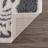 Zane Charcoal Tibetan Tiger Plush Rug - Ornate Home