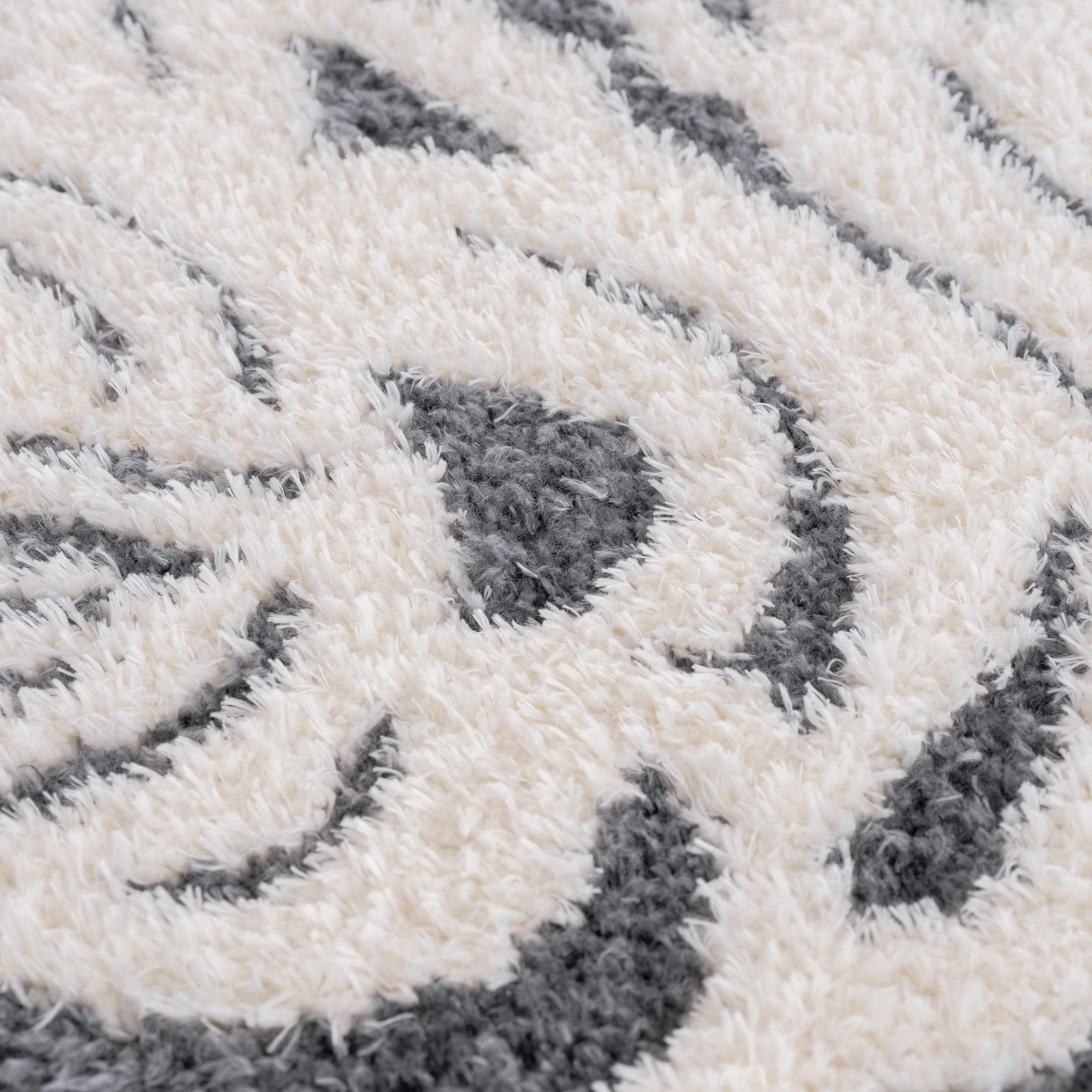 Zane Charcoal Tibetan Tiger Plush Rug - Ornate Home