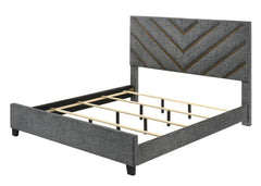 Zane Gray/Brown King Bed - Ornate Home
