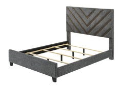 Zane Gray/Brown Queen Bed - Ornate Home