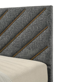Zane Gray/Brown Queen Bed - Ornate Home