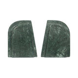 Zane Green Marble Bookends (Set of 2) - Ornate Home