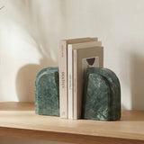 Zane Green Marble Bookends (Set of 2) - Ornate Home