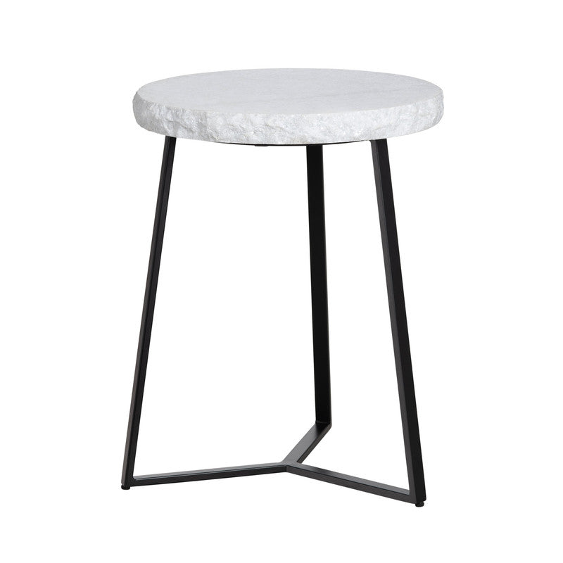 Zara Black/White Accent Table - Ornate Home