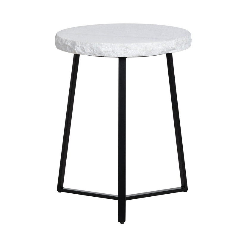 Zara Black/White Accent Table - Ornate Home
