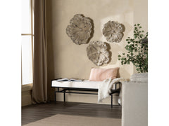 Zara White/Black Bench - Ornate Home