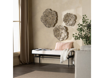 Zara White/Black Bench - Ornate Home