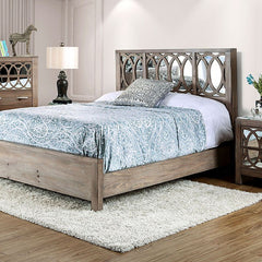 Zaragoza Rustic Natural Tone Cal.King Bed - Ornate Home
