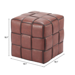 Zare Brown Ottoman - Ornate Home