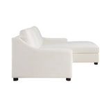 Zayden Ivory 2-Piece Sectional Right Chaise - Ornate Home