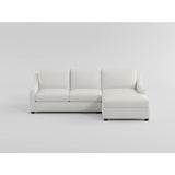 Zayden Ivory 2-Piece Sectional Right Chaise - Ornate Home