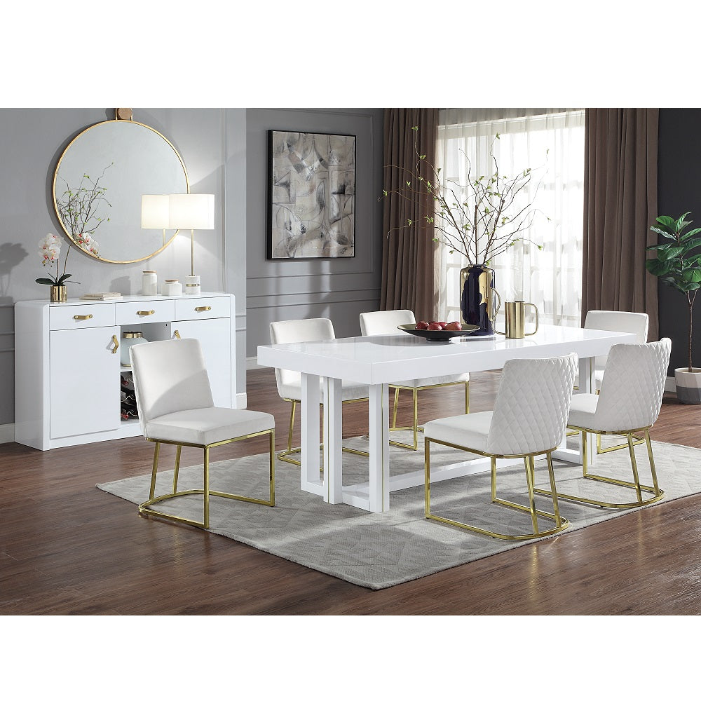 ACME West Zazie Side Chair - Thumbnail 5