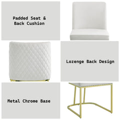 Zazie Beige Side Chair (Set of 2) - Ornate Home