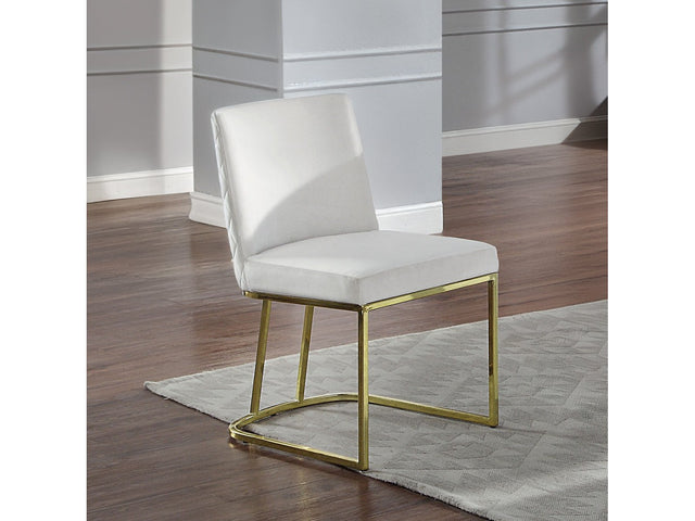 Zazie Beige Side Chair (Set of 2) - Ornate Home