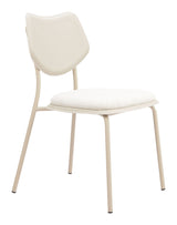 Zeal Light Gray & Beige Dining Chair (Set of 4)
