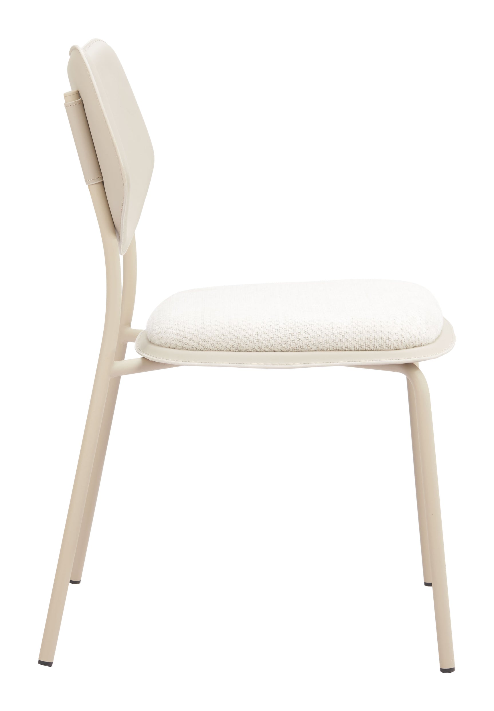 Zeal Light Gray & Beige Dining Chair (Set of 4)