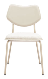 Zeal Light Gray & Beige Dining Chair (Set of 4)
