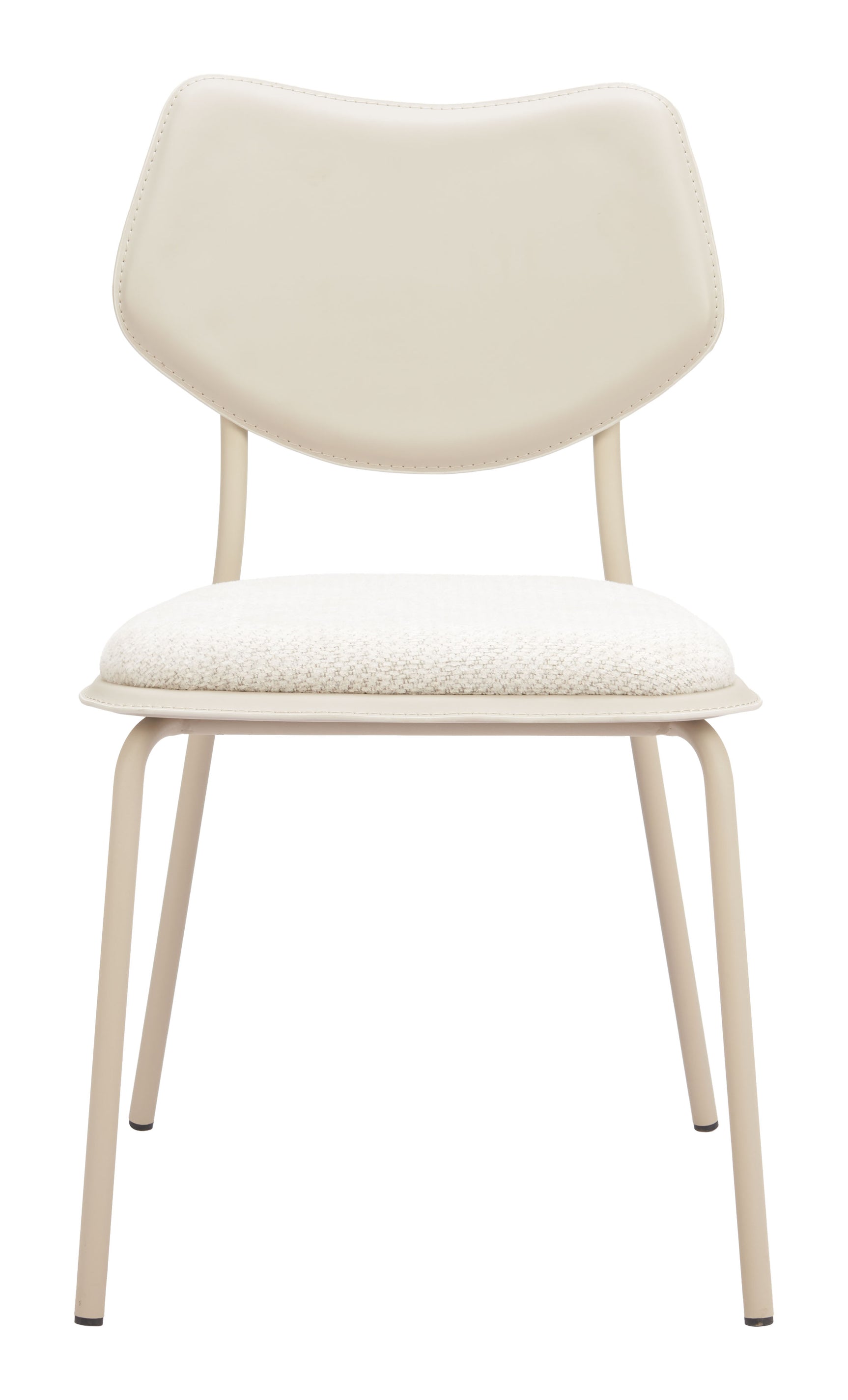 Zeal Light Gray & Beige Dining Chair (Set of 4)