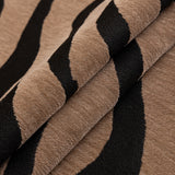 Zebra Striped Chenille Throw Sofa Cover Full-Cover Decorative Furniture Slipcover - Ornate Home
