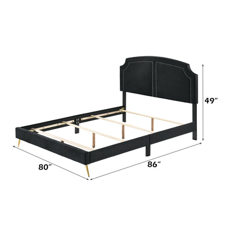 Zeena Eastern King Bed - Ornate Home