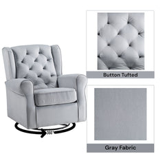 Zeger Swivel Chair - Ornate Home