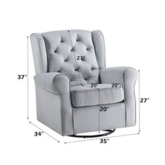 Zeger Swivel Chair - Ornate Home
