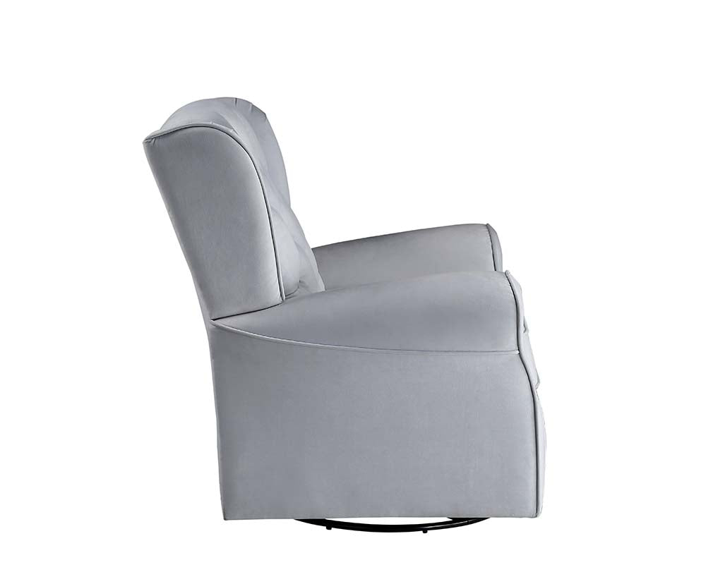 ACME West Zeger Swivel Chair - Thumbnail 3