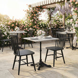 Zeilen Black Dining Chair (Set of 2) - Ornate Home