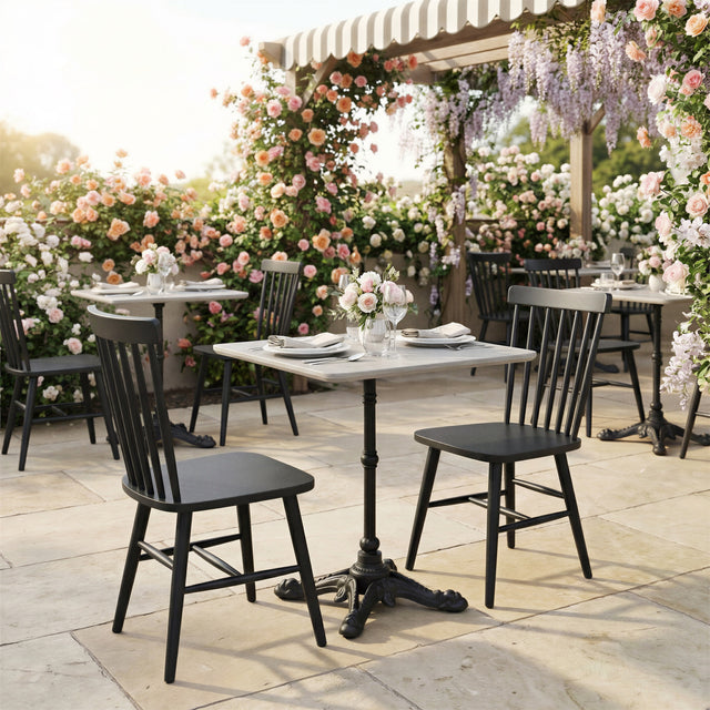 Zeilen Black Dining Chair (Set of 2) - Ornate Home