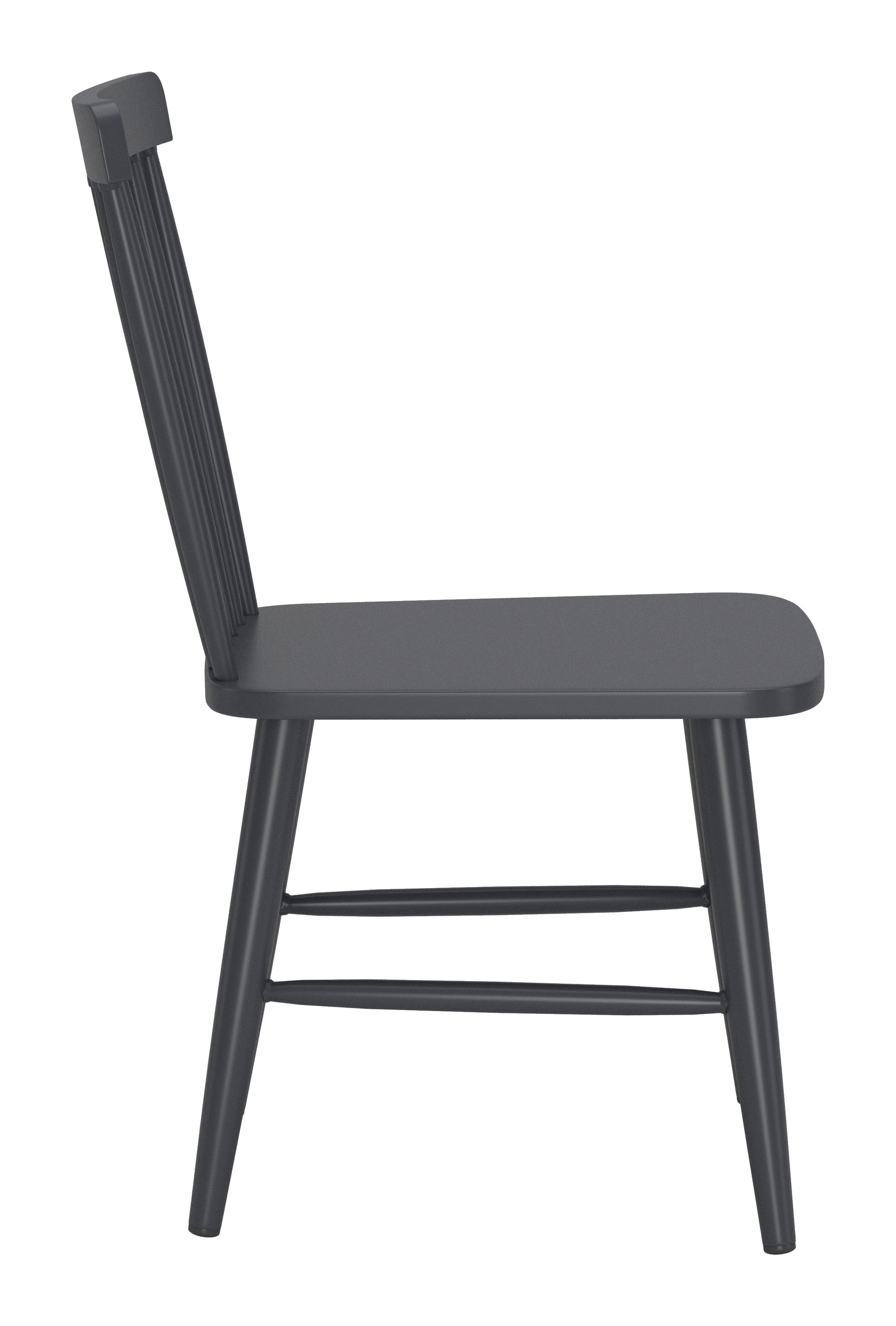 Zeilen Black Dining Chair (Set of 2) - Ornate Home