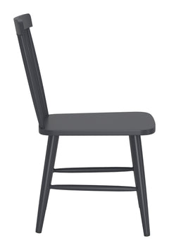 Zeilen Black Dining Chair (Set of 2) - Ornate Home