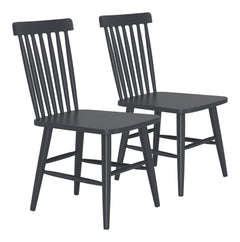 Zeilen Black Dining Chair (Set of 2) - Ornate Home