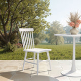 Zeilen White Dining Chair (Set of 2) - Ornate Home
