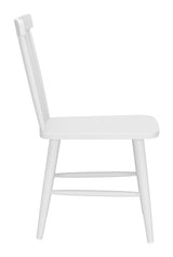 Zeilen White Dining Chair (Set of 2) - Ornate Home