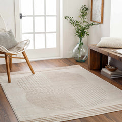 Zeke Geometric Nutmeg Rug - Clearance - Ornate Home