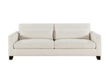 Zeke Ivory Sofa - Ornate Home