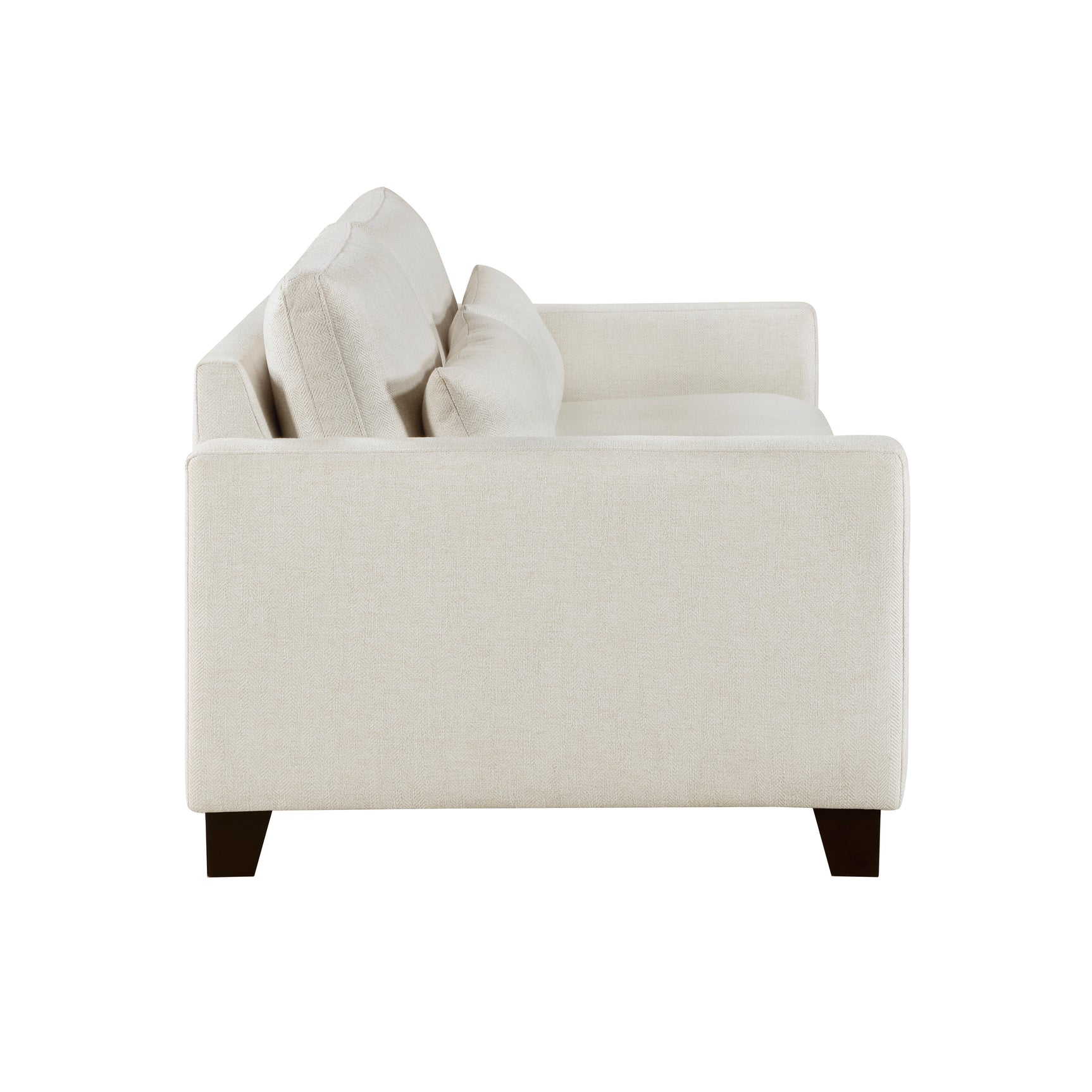 Zeke Ivory Sofa & Ottoman - Ornate Home