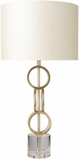Zell Gold Crystal Table Lamp - Clearance - Ornate Home
