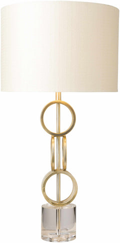 Zell Gold Crystal Table Lamp - Clearance - Ornate Home