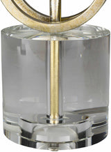 Zell Gold Crystal Table Lamp - Clearance - Ornate Home