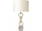 Zell Gold Crystal Table Lamp - Ornate Home