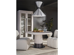 Zella White Oak Display Cabinet - Ornate Home